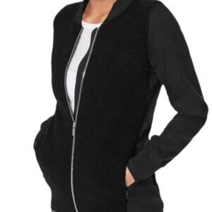 Lululemon Black Zip-Up Bomber Jacket